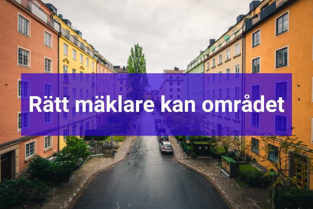 Rätt mäklare kan området Hitta rätt fastighetsmäklare