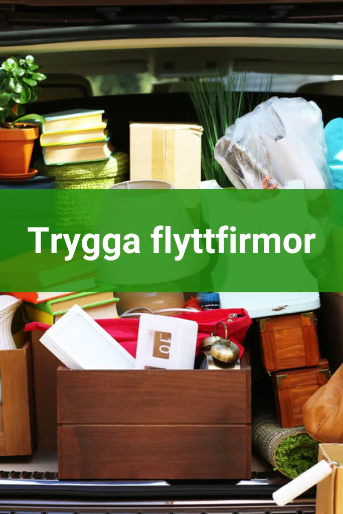Trygga flyttfirmor Hitta flyttfirmor