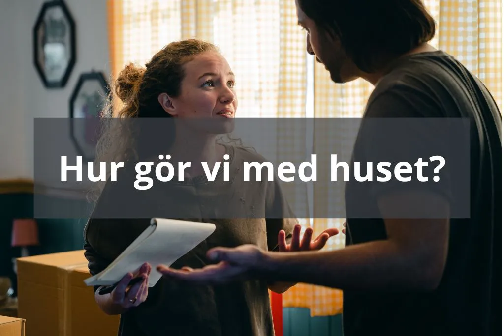 räkna ut mängden trall (44) Köpa ut hus vid skilsmässa
