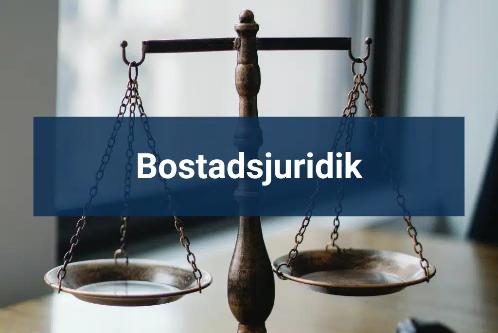 Bostadsjuridik Köpa bostadsrätt 2024