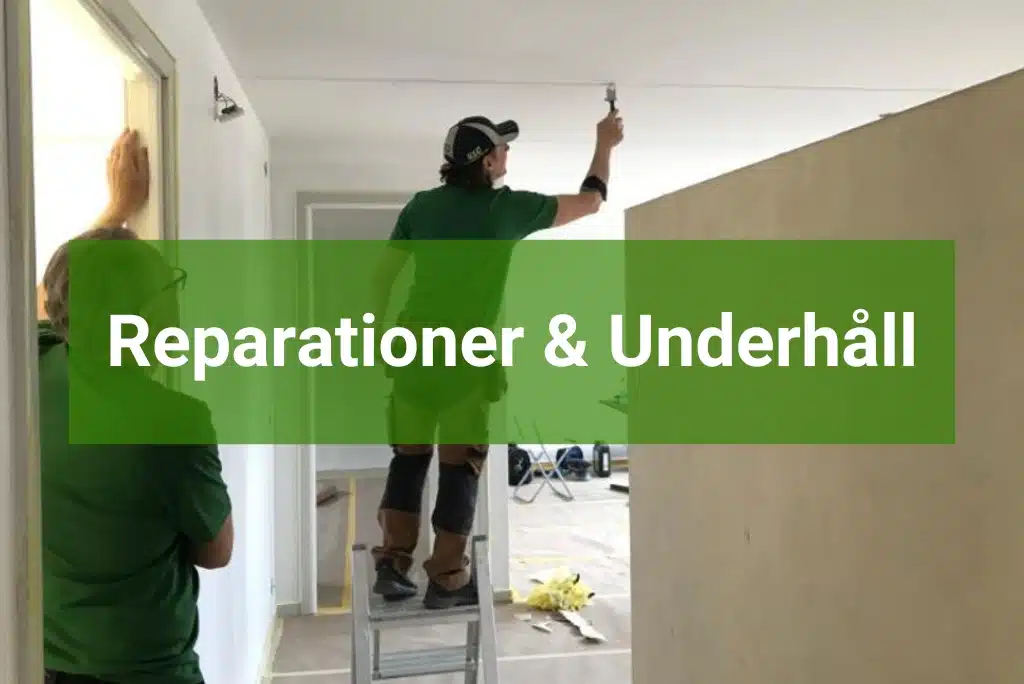 Reparationer & Underhåll Köpa Bostad avgifter