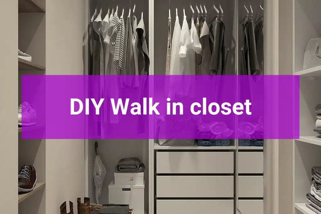DIY Walk in closet Bygga walk in closet