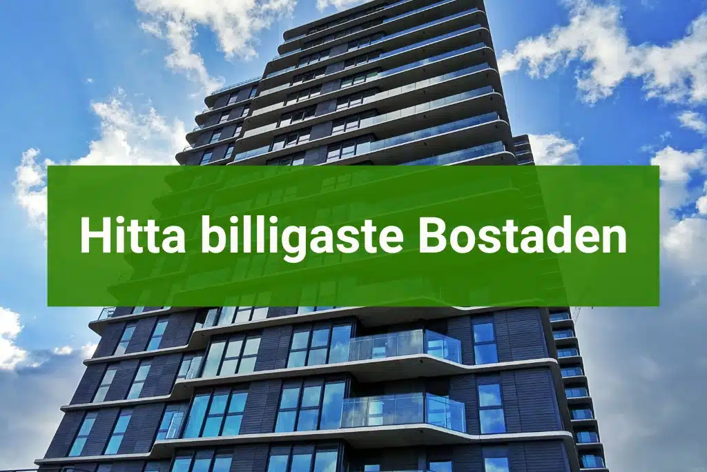 Hitta Blligaste Bostaden Var är det billigast att köpa bostad?