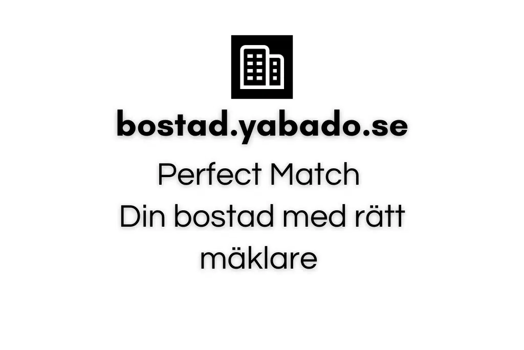 BW pp perfect Matsch Hitta rätt mäklare
