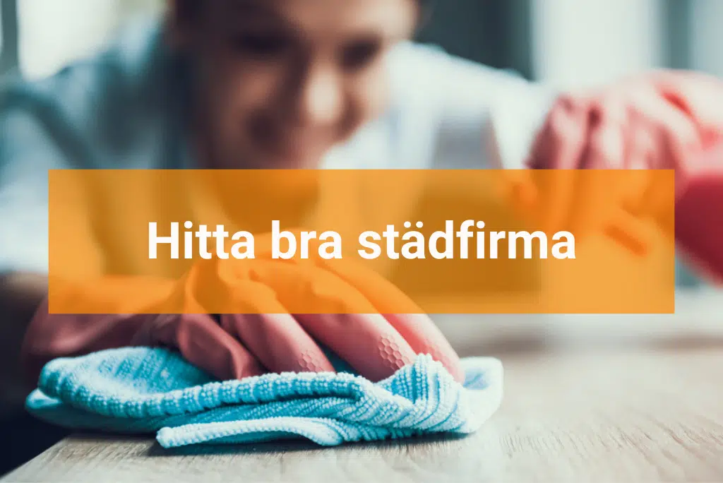 Hitta städfirma