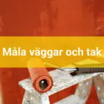 Måla väggar och tak i samma färg