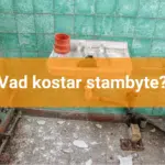 Stambyte pris