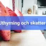 Uthyrning andra hand skatter