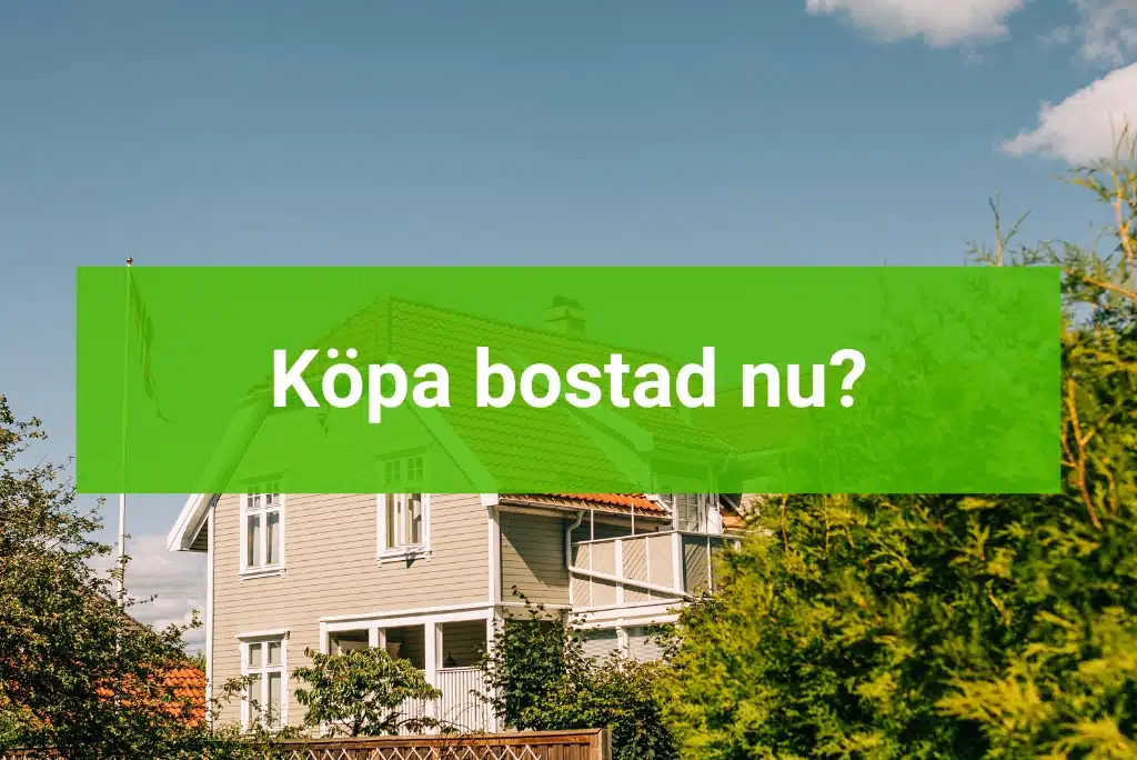 När är bästa tiden att köpa bostad