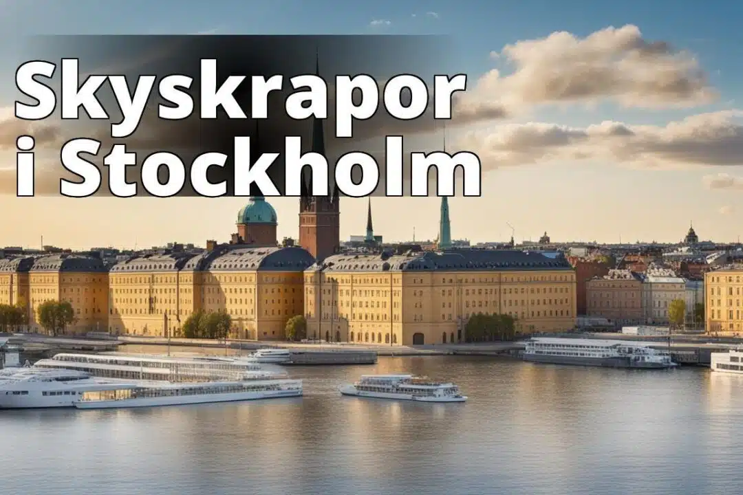 Bilden bör innehålla en vy över Stockholms skyline för att representera bostadsrätter till salu i St