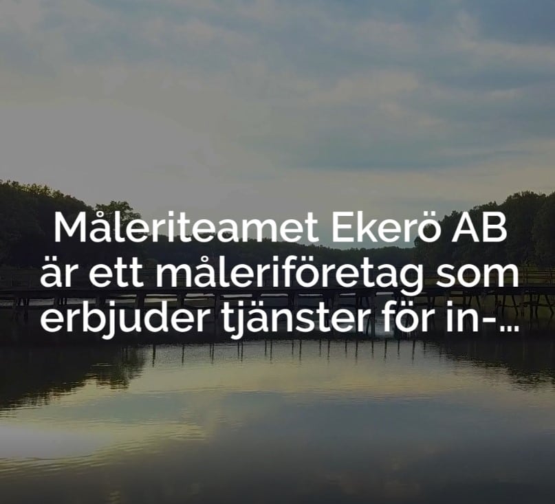 Måleriteamet