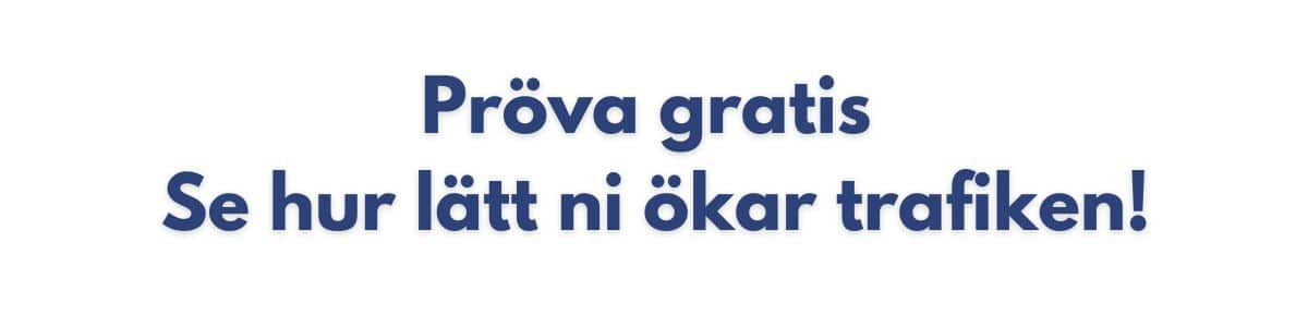 Öka trafiken på annonser
